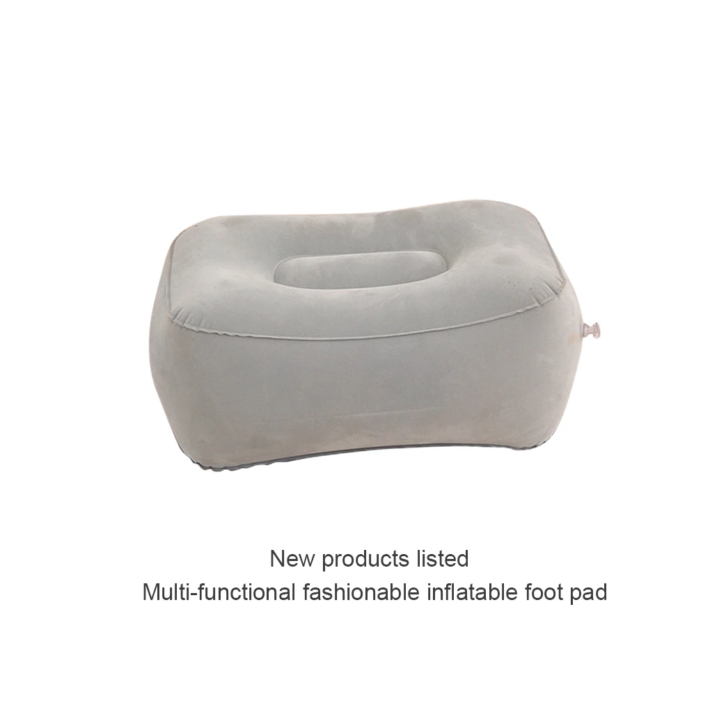 

Подушка для ног, надувная подушка, большая подушка, флокирующая подушка для ног из ПВХ под столом для путешествий на открытом воздухе
