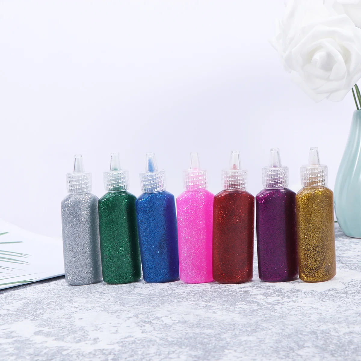 

Glue Glitter Sparklesticks Crafts Washablecolor Set Children Painting Pens Bulk