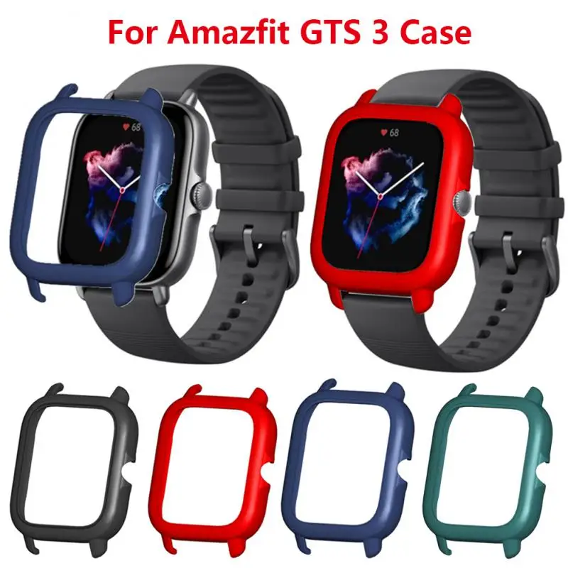 

Plastic Pc Protector Cover Smart Accessories Drop-proof Protective Shell Dustproof For Xiaomi Amazfit Gts 3 Case Watch Case