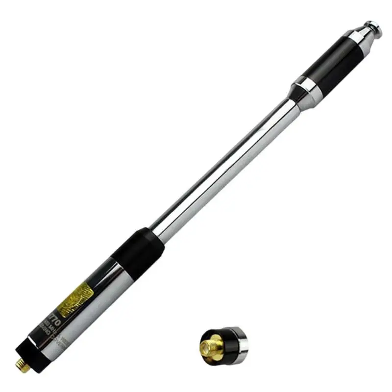 

Подходит для Baofeng UV5R UV82 Eurocom UVDIP Quansheng TGUV2 Gain Pull Rod двухсегментная Складная ручная гибкая антенна