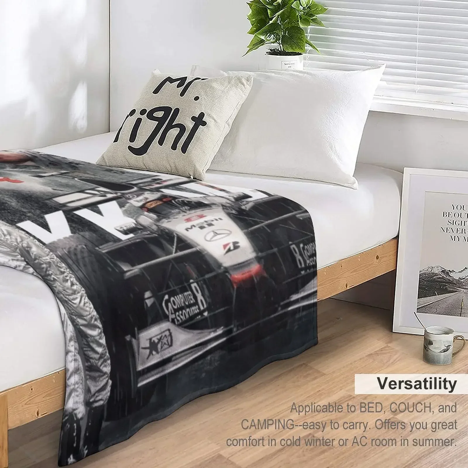 M H?kkinen New Art Плед Чехлы на кровать Очень большое пледовое одеяло в клетку