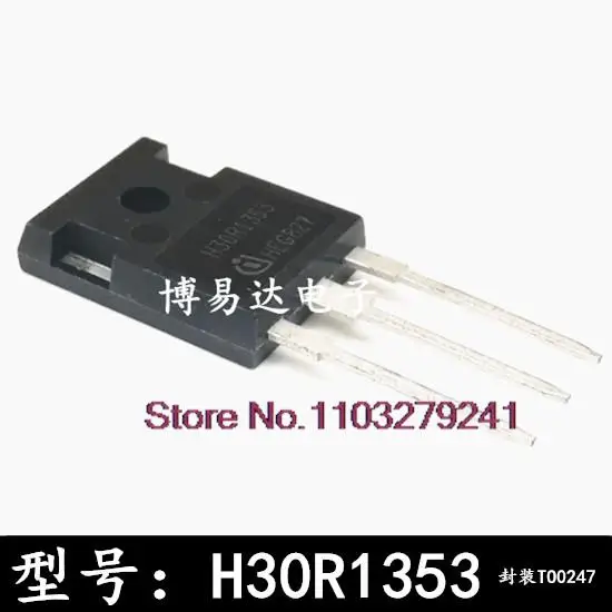 

5 шт./лот H30R1353 30A 1350V IGBT :TO-247