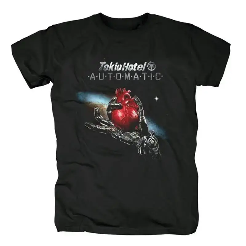 Фото Футболка с коротким рукавом Tokio Hotel Pop Rock Band S-4XL NL2224 №1