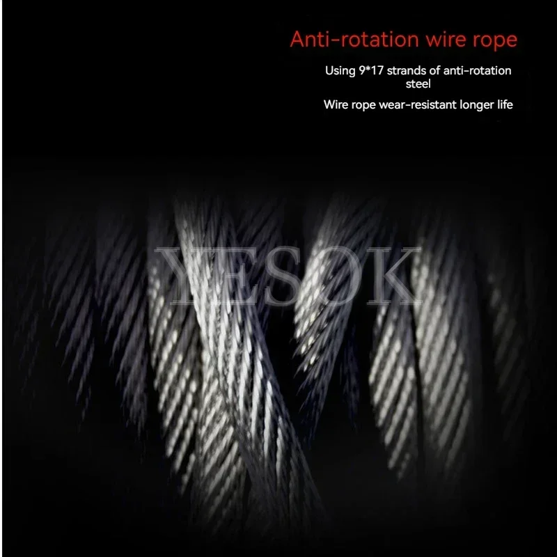 Электрическая таль 220 В кран Бытовой небольшой Портативный с дистанционным