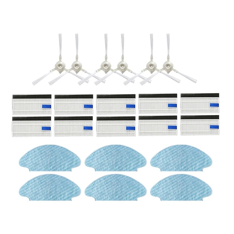 

Vacuum Cleaner Spare Parts For Tefal X-Plorer Serie RG6825/RG6871/RG6875 Robot Filter Side Main Brushes Mopping Pad