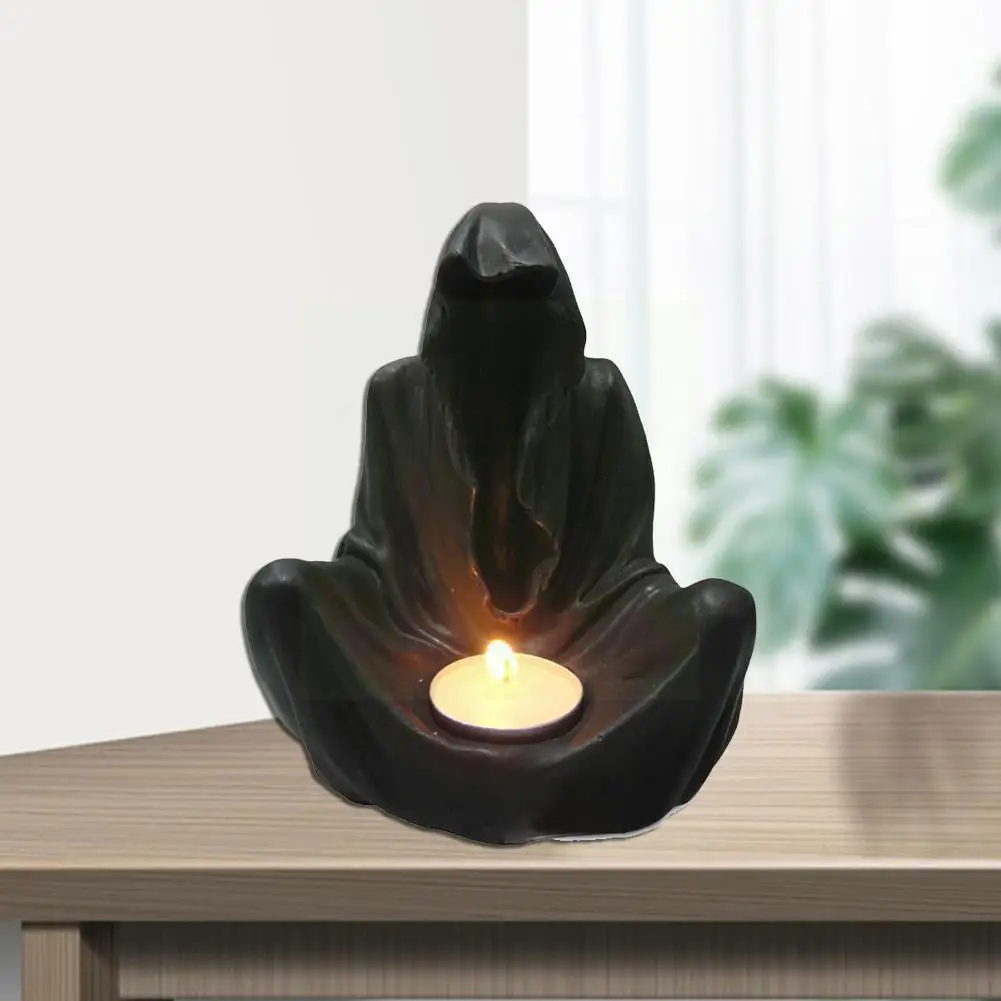 

Украшение из смолы, домашний Хрустальный подсвечник с цилиндрической основой, орнамент, домашний подсвечник, украшение Ba P4e7