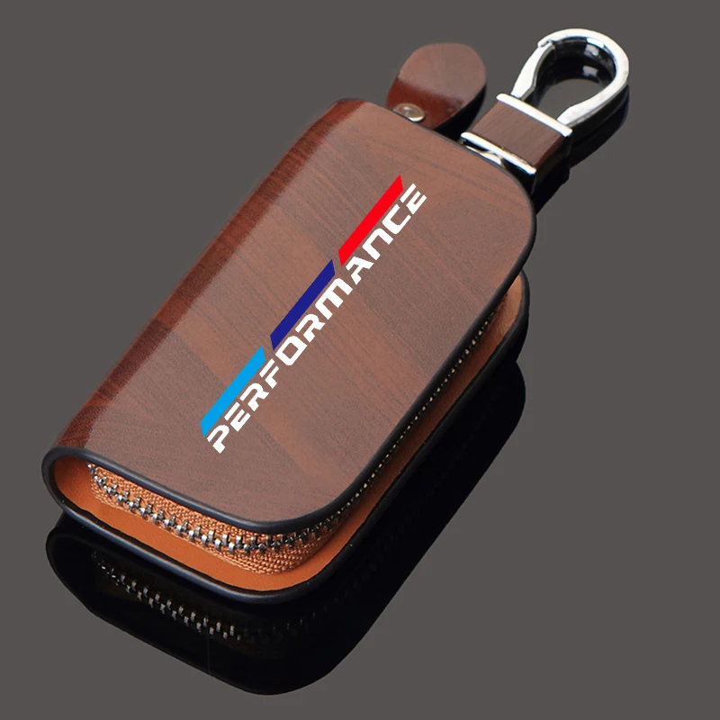 

For BMW F10 F30 F15 E60 E83 F01 G11 F25 G01 E91 G02 F15 G05 E70 F16 G06 M Leather Car Remote Key Case Bag Cover Shell Wallet