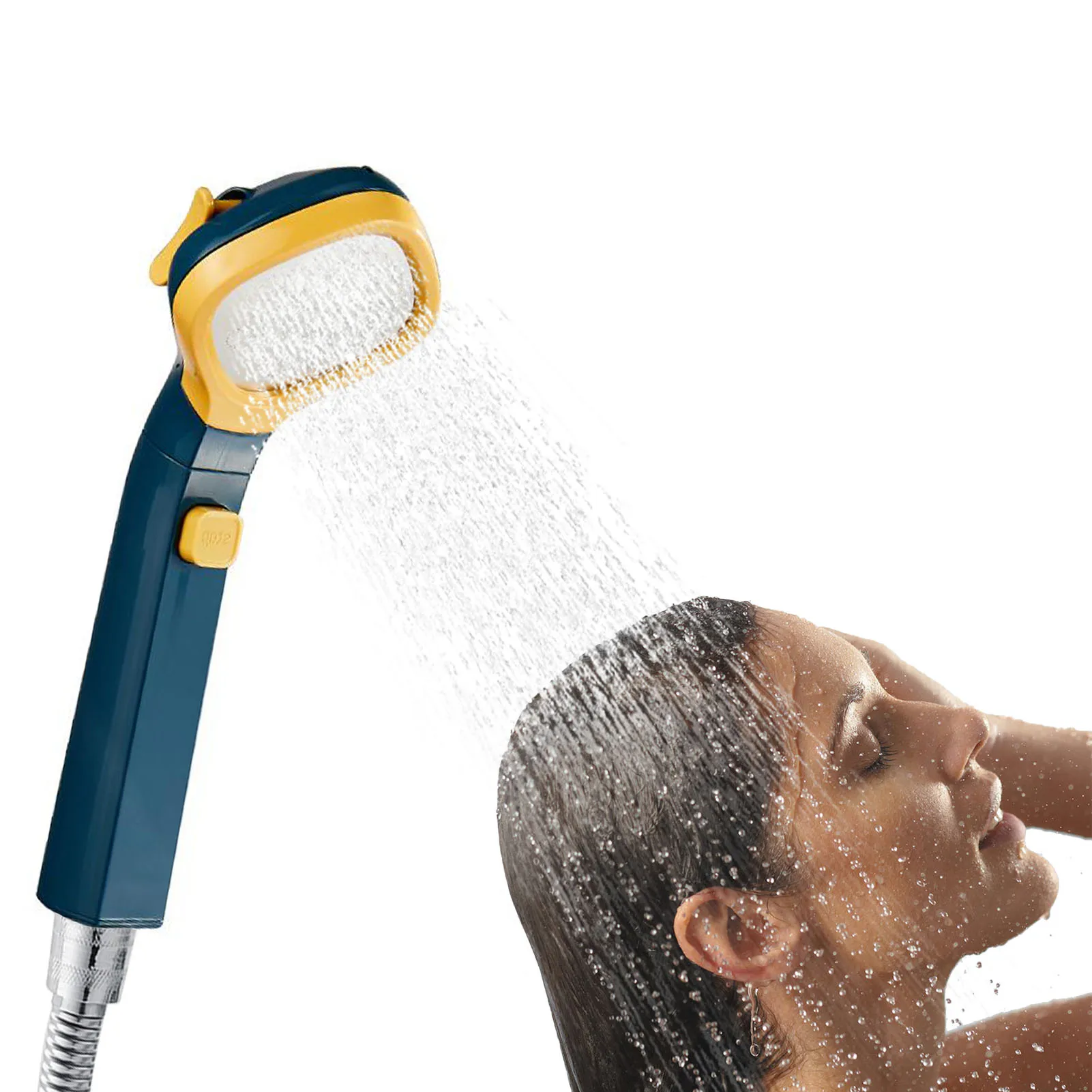 

Насадка для душа под давлением, 4 режима, съемная душевая лейка, 4 режима распыления