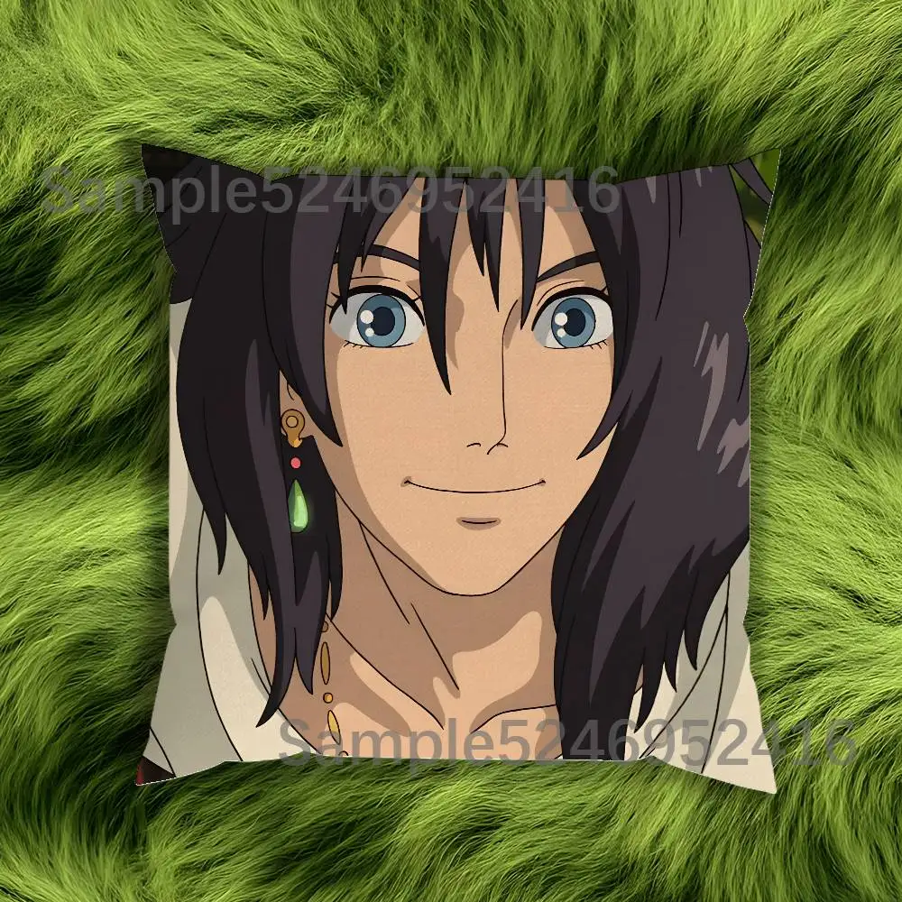 Фото Чехол для подушки H-Howl Anime Sophie, декоративный чехол для подушки с принтом, чехол для дивана №5