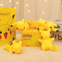 original pokemon cute pikachu cartoon anime figure night light decoration luminous toy childrens birthday holiday creative gift