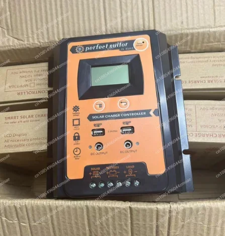 Контроллер заряда солнечной батареи 12 В 24 30 А 50 70 панели Регулятор двойной USB 5