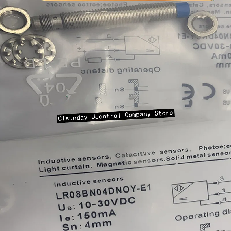 Новый бесконтактный переключатель LR08BN02DN0 LR08BNO2DNO LR12BN04DLO LR08BN02DPC-E1, 2 шт.