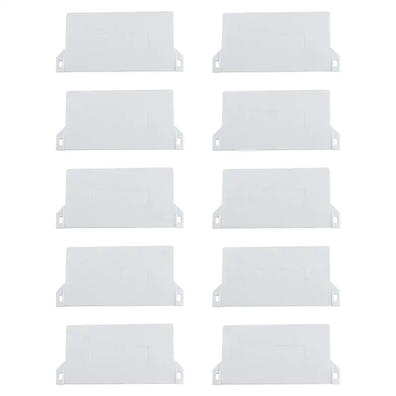 

10PCS 89mm Plastic Bottom Plate For Vertical Blind Bottom Weights Slats Vertical Blind Fittings Roller Accessories Bottom Plate
