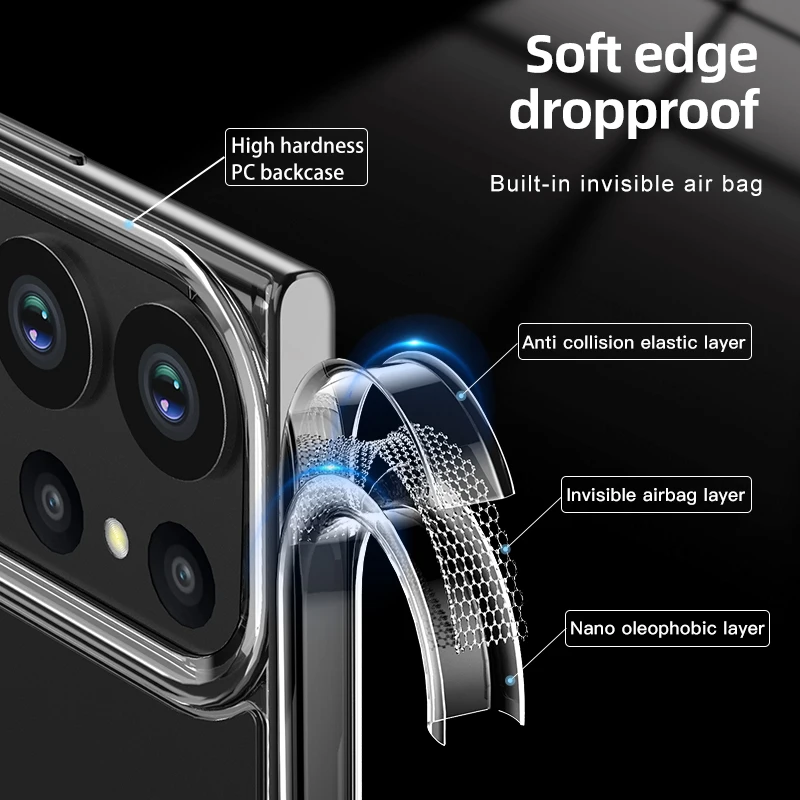 Transparent Matte Phone Case For Samsung S23 Ultra S23 Plus S22ultra Clear Ultra Thin Anti-fall Silicone Shockproof Back Cover