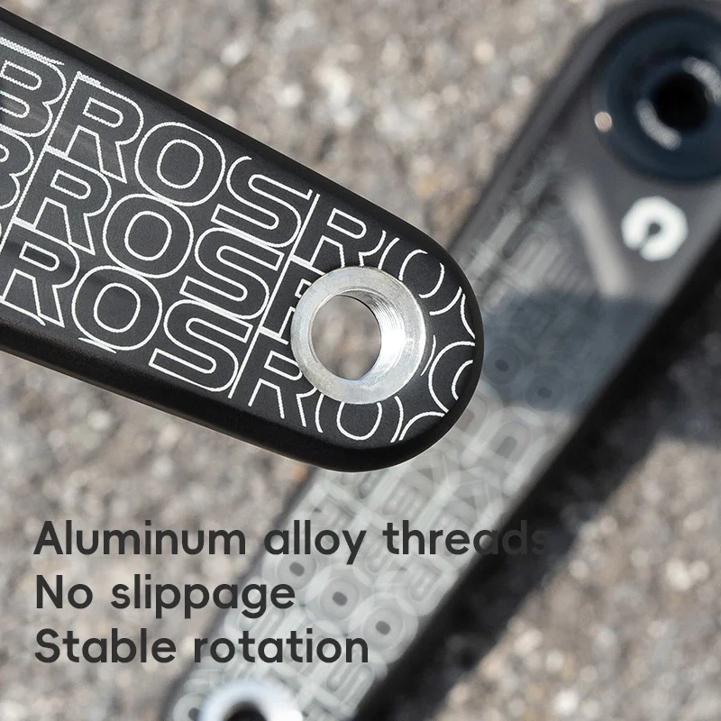 ROCKBROS Сверхлегкий коленчатый вал для велосипеда из углеродного волокна 162