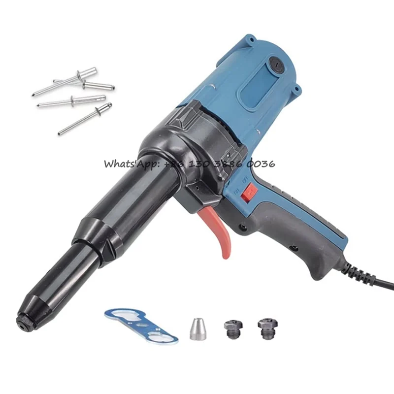 220V Factory Direct Hot Sale Professional Corded Electrical Riveter Power Tool Heavy-duty Rivet Gun Electric Blind Rivet Gun