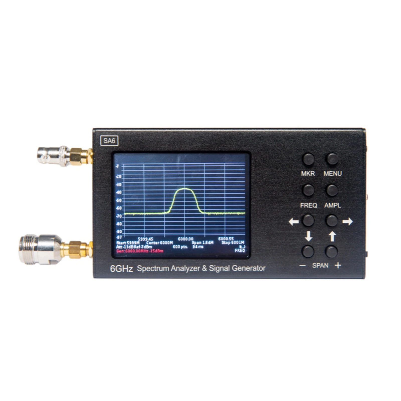 SA6  6GHz spectrum analyzer signal generator WiFi  TO,2G,3G,4G,LTE, CDMA, DCS, GSM, GPRS, GLONASS images - 6