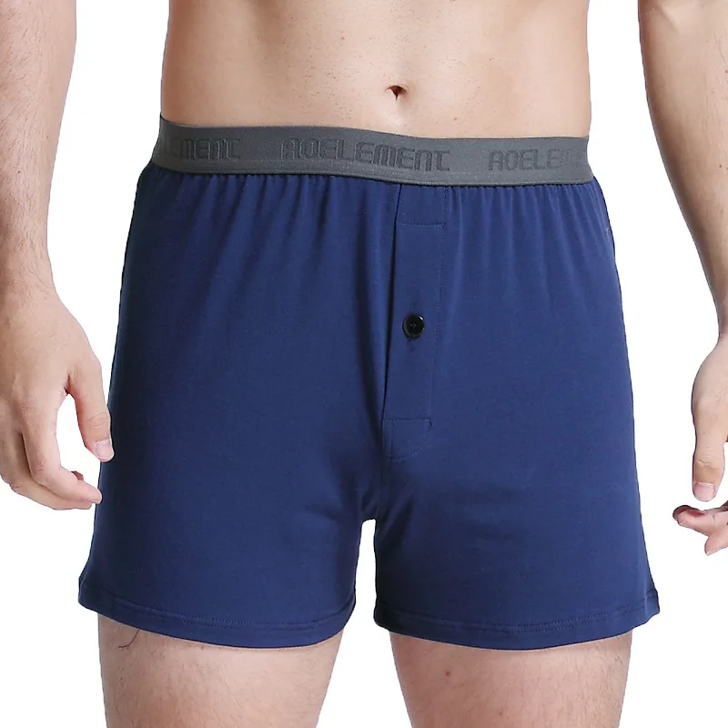 Modal Men's Underwear Loose Home Shorts Head Summer Boxer Thin Cotton Arrow Pants Plus Size Boxers