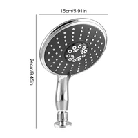 adjustable large shower head bath rain shower filter for water showerhead high pressure pressurized nozzle bathroom accessories