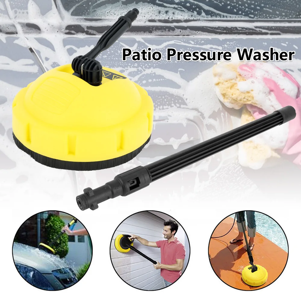 

Pressure Washer Patio Cleaner Floor Scrubber Surface Cleaner Brush for Karcher Lavor Champion Sterwins Parkside Pressure Washer