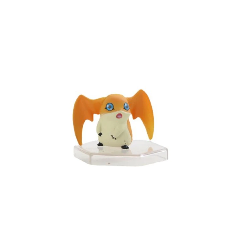 8 pcs/set Digimon Adventure Agumon Gabumon Palmon Gomamon Patamon Tailmon Figures Decoration Toys Dolls |