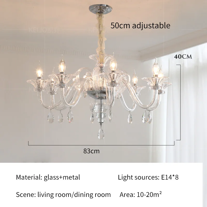 

Люстра Black-footed ferret из железа, современная, с LED лампами E14