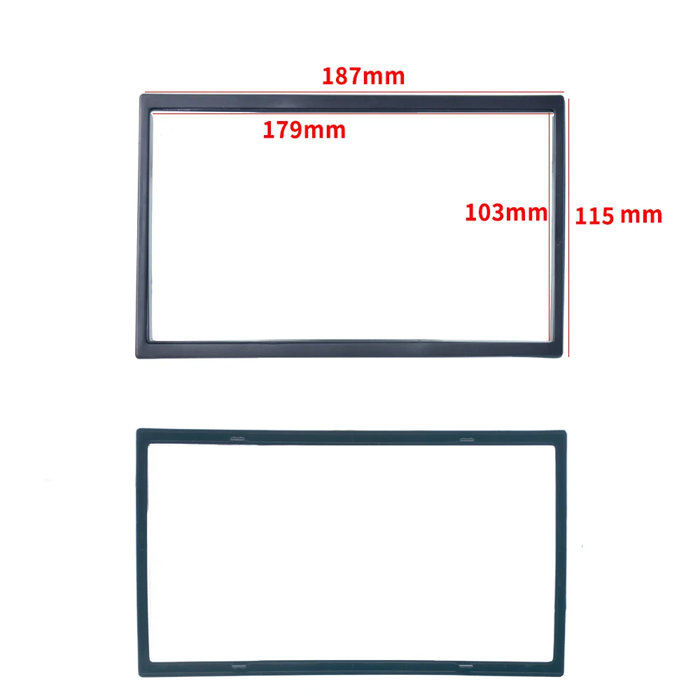 

REAKOSOUND 179*103mm 2Din Universal Radio Frame Car Multimedia Player Plastic Framework