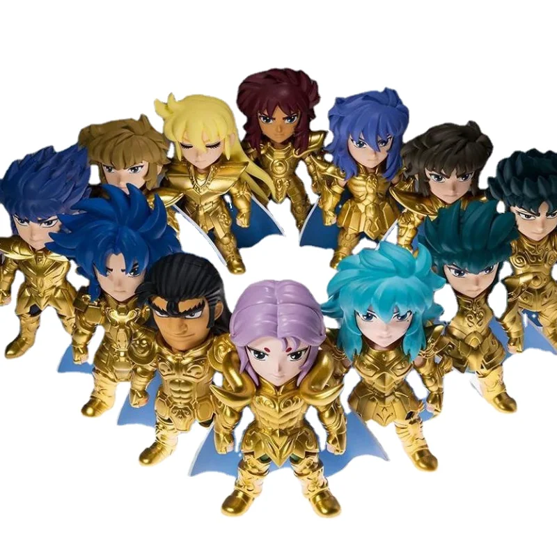 

Saint Seiya TAMASHII BOX ARTlized Sagittarius Water Bottle Goldfish Cancer Leo Libra Surprise Blind Box Figure Model Mystery Box