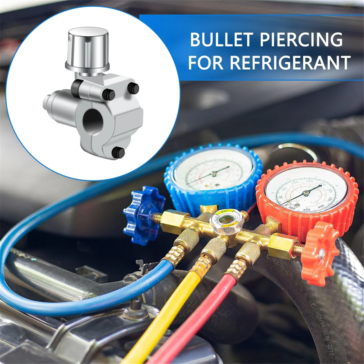 10 упаковок BPV-31 комплекты прокалывающих клапанов регулируемые для кондиционеров