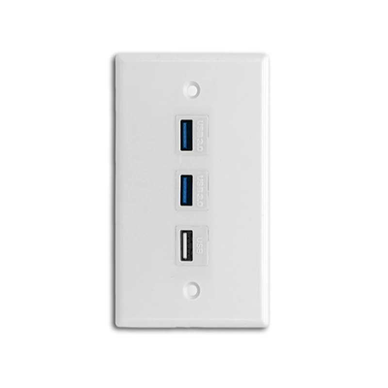 

2USB3.0+USB2.0 Multifunctional Information Panel, Fast Charging