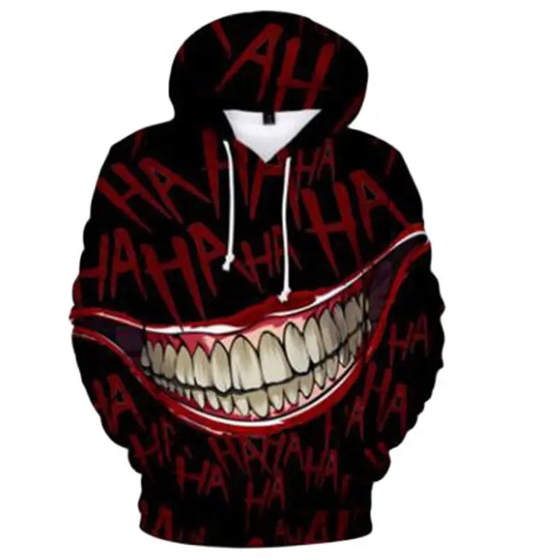 

2024 Vampirism Anime Fashion Essentials Hoodie Oversize Loose Men Fitness Sweatshirts 3D Printing Secondary Origin Style Casual