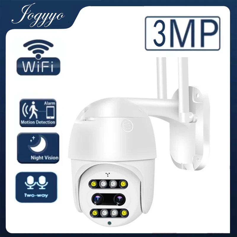 

3MP Wifi PIR Human Body Monitoring Camera Two-way Audio 10X Zoom Automatic Tracking Monitoring Kamera Night Vision ip cam