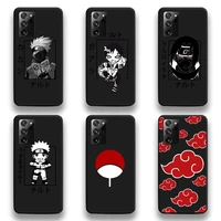 anime kakashi gaara naruto phone case for samsung galaxy note20 ultra 7 8 9 10 plus lite m51 m21 m31s j8 2018 prime