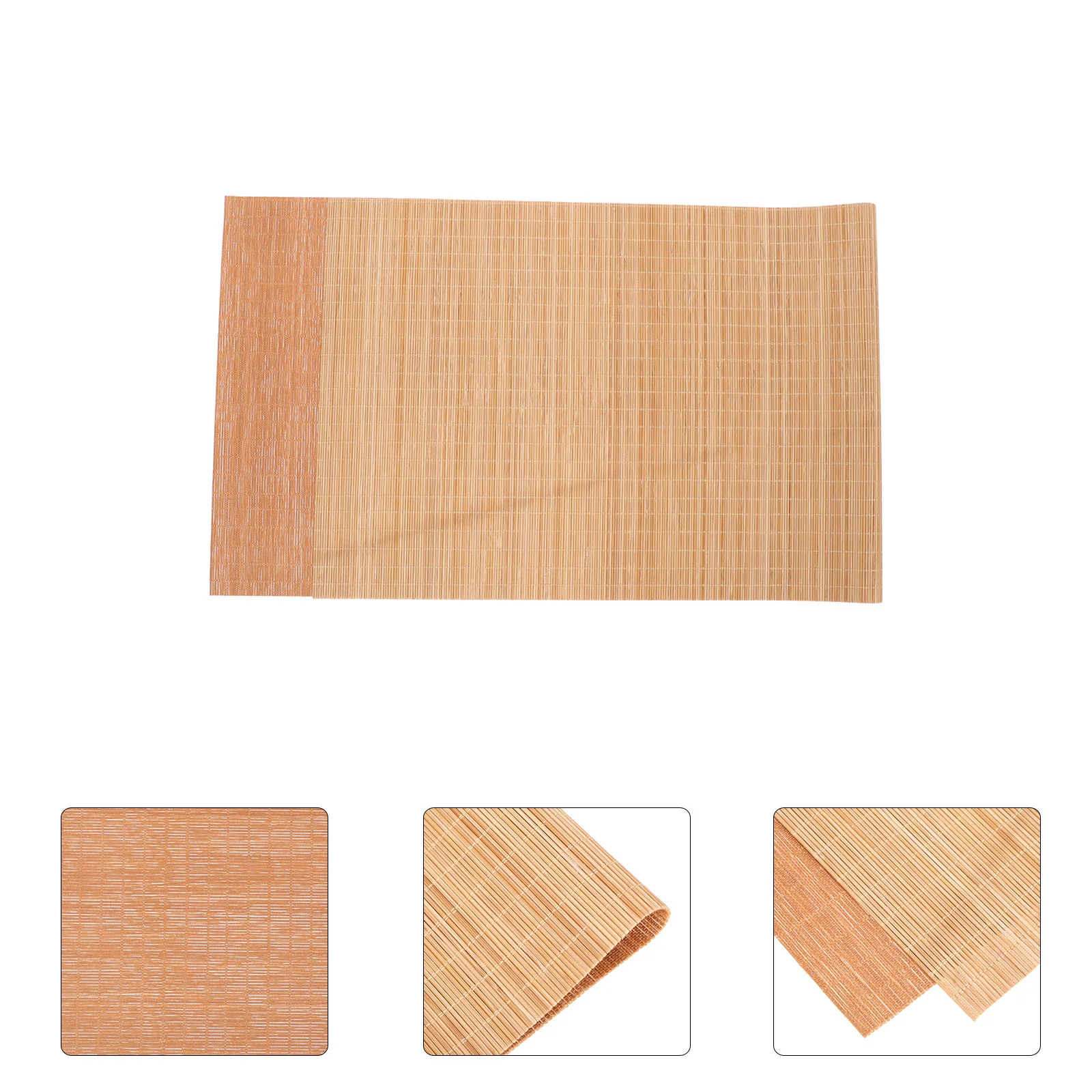

Bamboo Tea Mat Waterproof Table Placemat Home Tea Table Runner