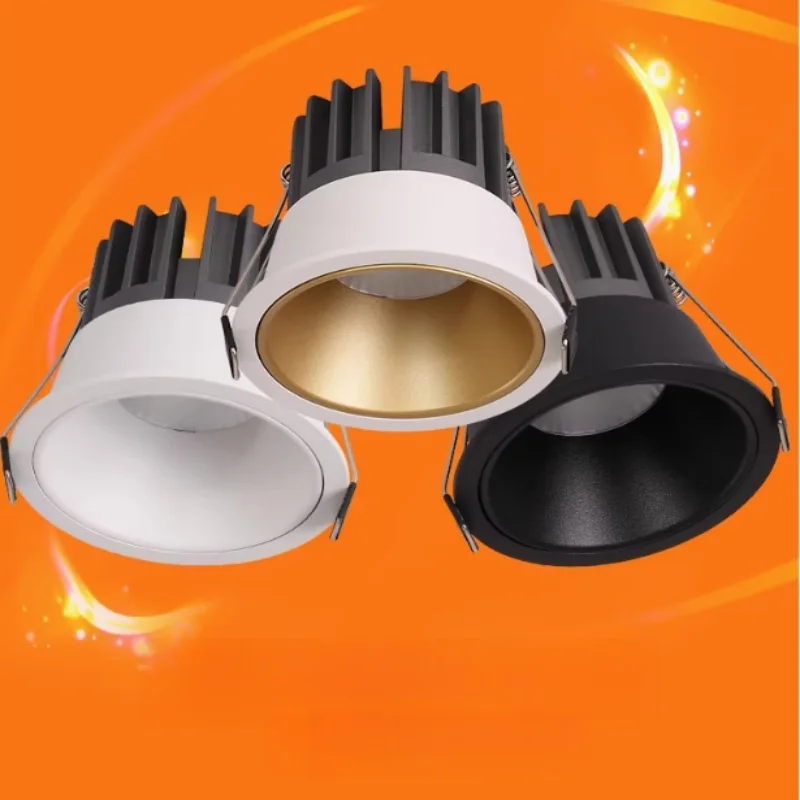 

CANTH Регулируемый светодиодный потолочный светильник COB 220В теплый белый