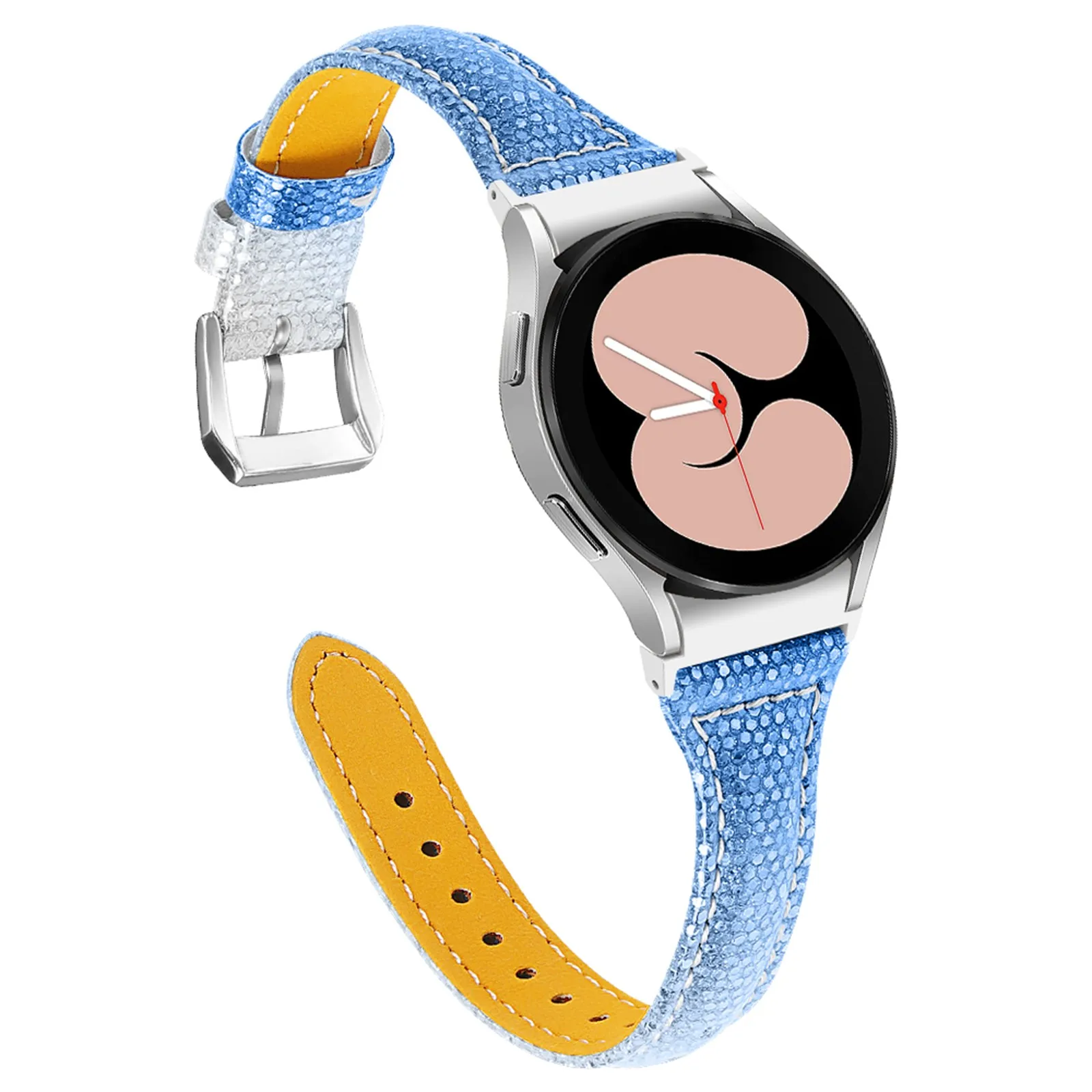 

Ремешок кожаный для Galaxy Watch 4, 20 мм, 1000