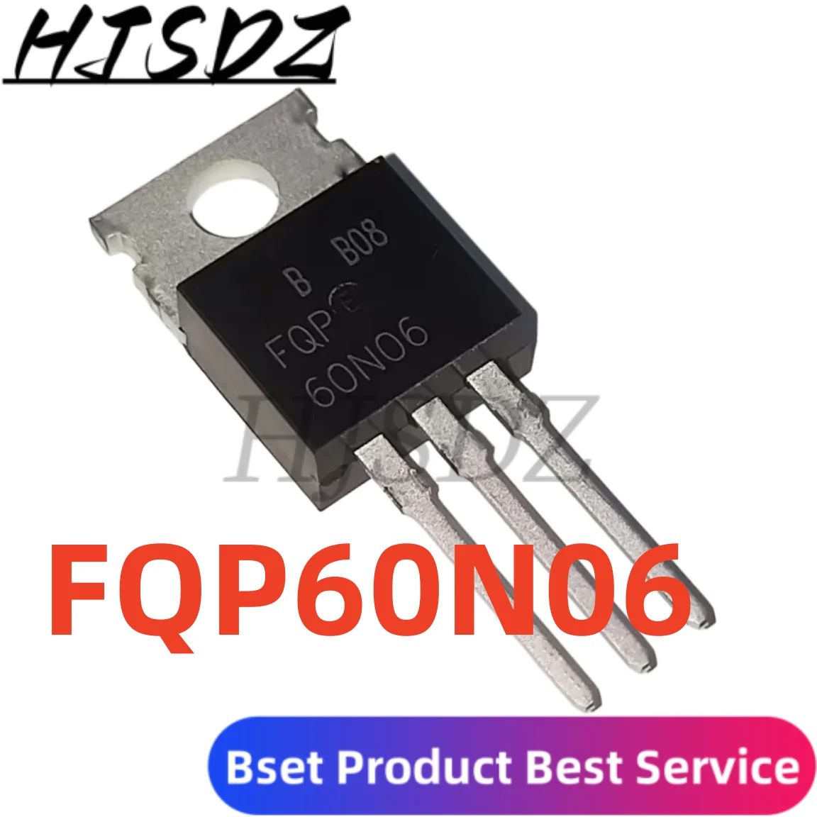 10 шт FQP60N06 60N06 N-Channel MOSFET TO-220AB