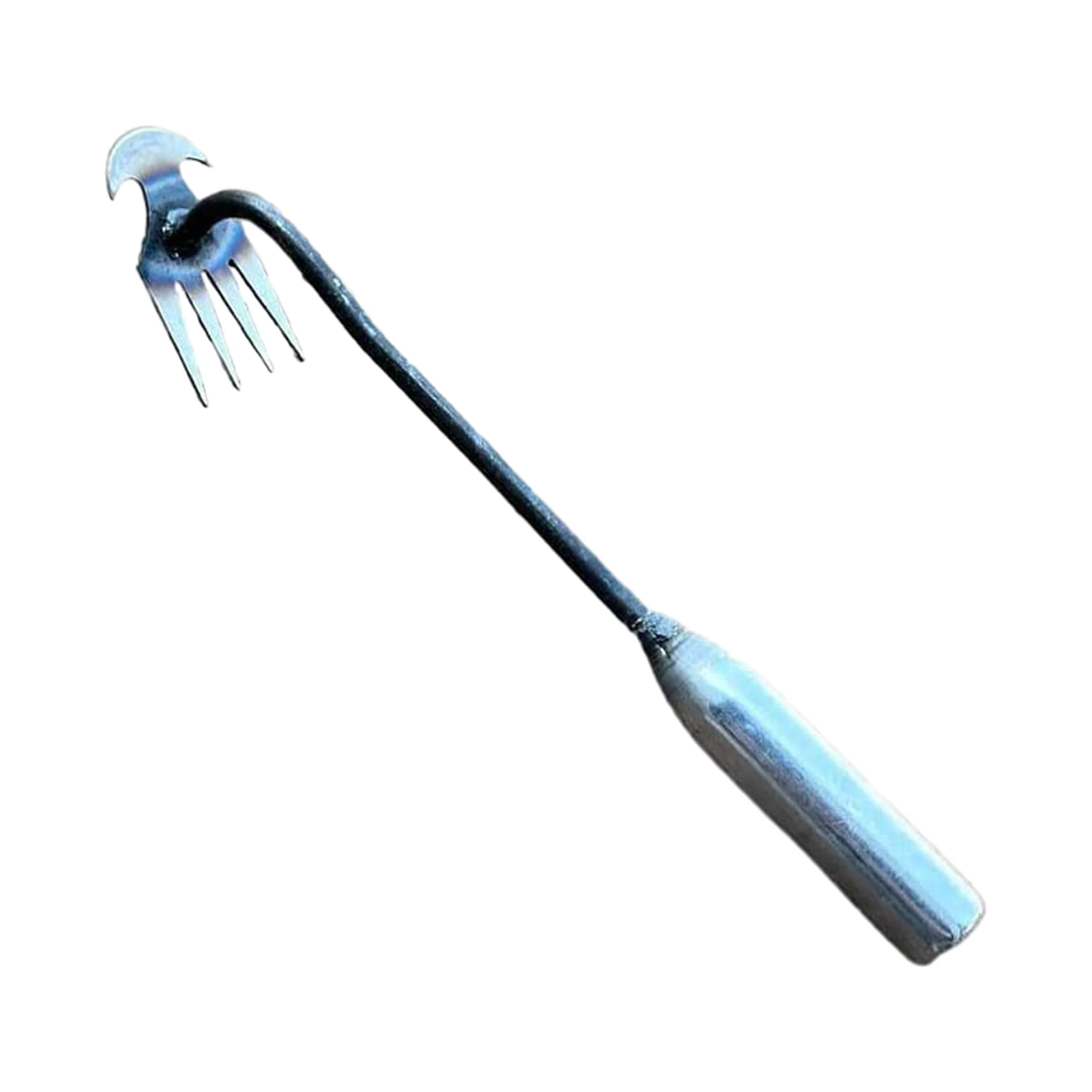 

For Garden 4 Teeth Weeding Artifact High Strength Sharp Easy Use Remover Dual Purpose Manual With Long Handle Uprooting Tool