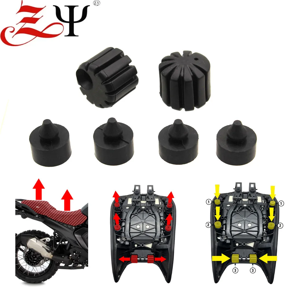 

Комплект для подъема сиденья R1300GS для BMW R 1300 GS Adventure R1300 GS ADV 2024 2025 Резиновый комплект регулировки высоты седла сиденья водителя 10 мм