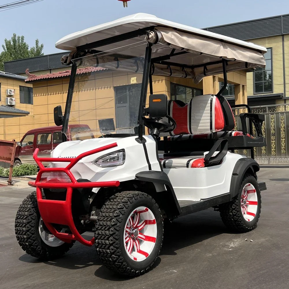 Мини-багги для гольфа на 4 места максимальная скорость 40 км/ч макс. 2024 км вождения