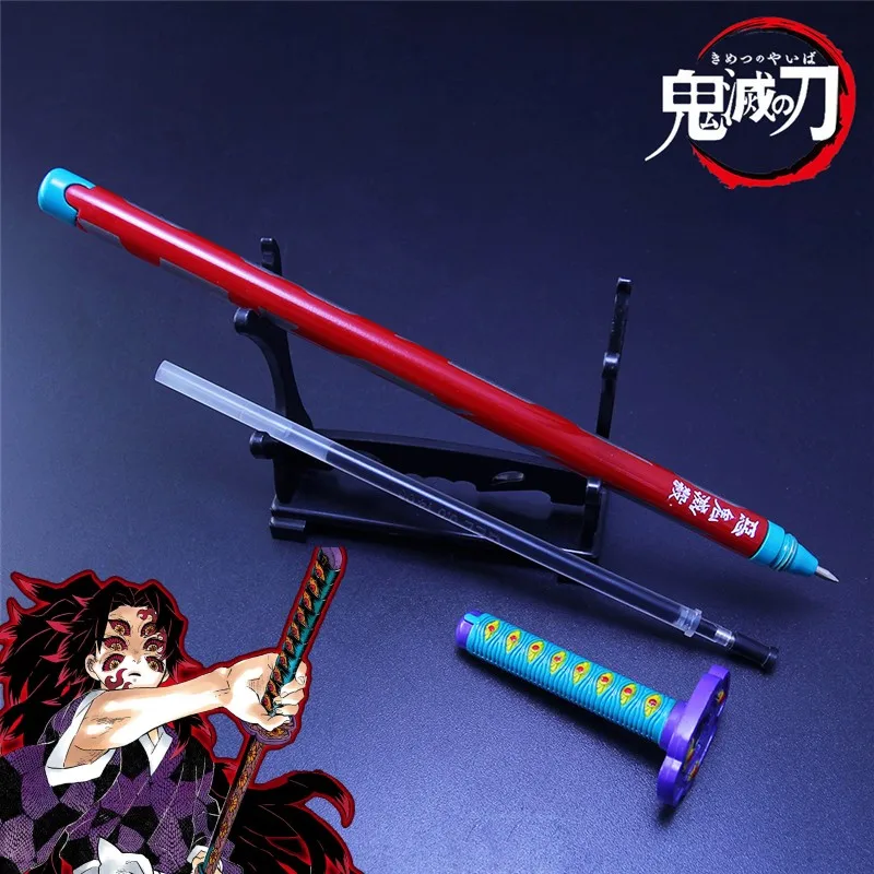 Меч-убийца демонов Kokushibo ручка мечи ничирин лезвие аниме Катана брелок модель