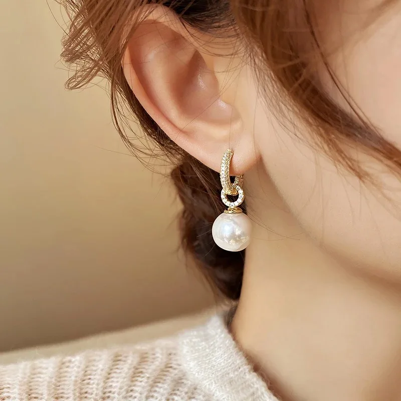 Аутлеты Специальная распродажа 8-каратное золото Высококачественные серьги с