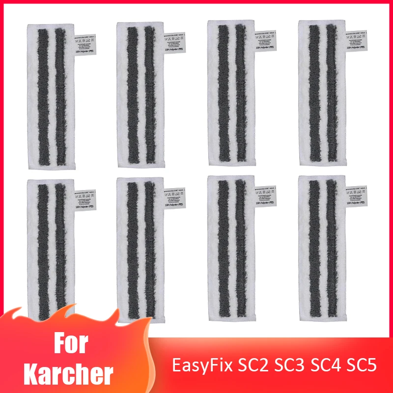 

Швабра для Karcher EasyFix SC2 SC3 SC4 SC5, сменная ручная тряпка для пылесоса, тряпка из микрофибры для паровой швабры, запчасти, аксессуары