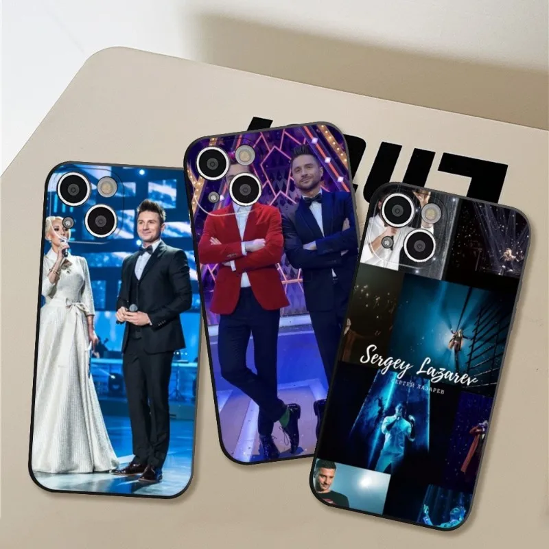 

Sergey Lazarev Phone Case for Iphone 14 11 12 Pro 8 7 Plus X 13 Pro MAX SE2020 XR XS RICCU Soft Covers