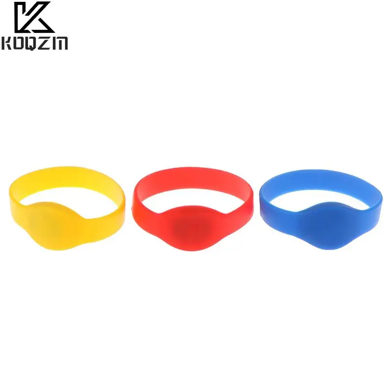 125 кГц T5577/EM4305 перезаписываемый RFID-браслет силиконовый браслет часы копия