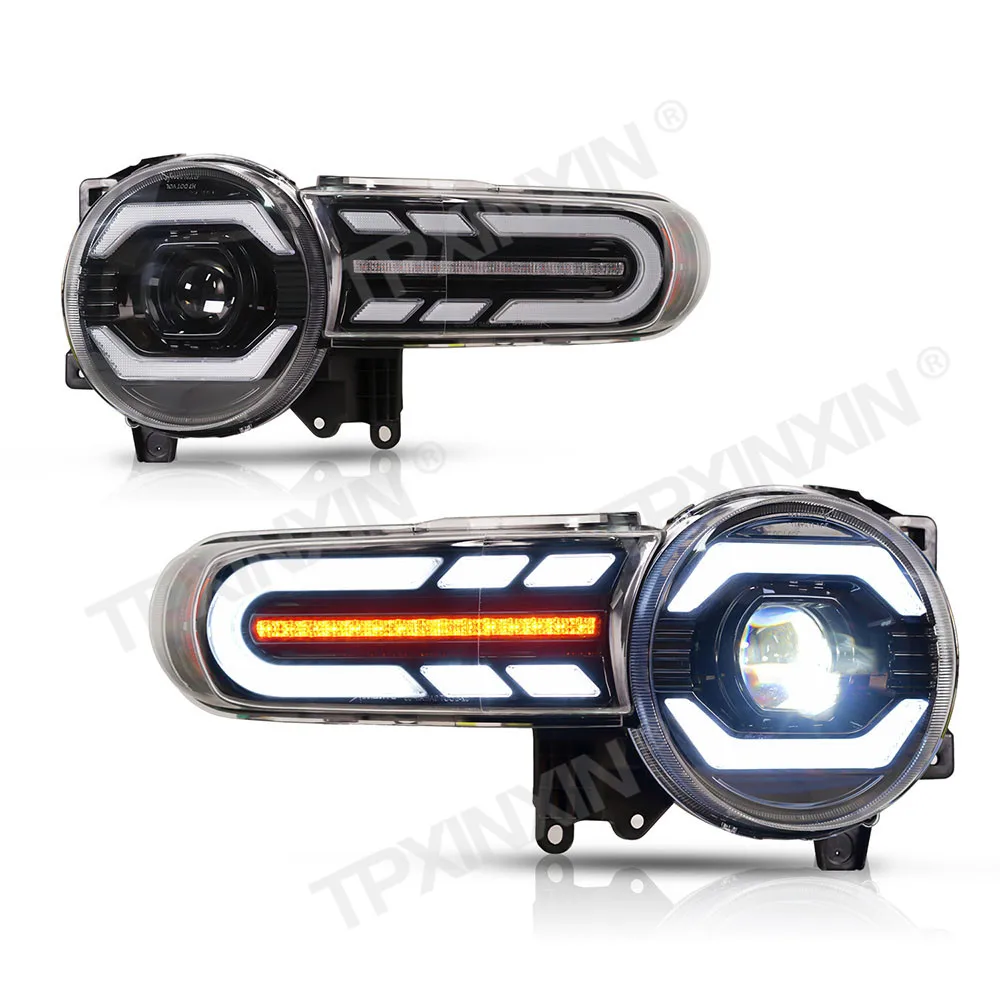 

Full led LCI Complete headlight car headlamp auto lighting systems Headlamps front headlight For TO-YOTA Cruiser 2007-2020