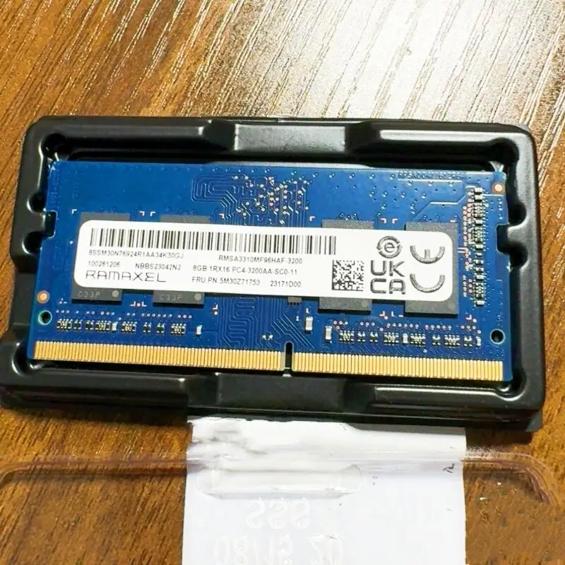 Фото RAMAXEL RAMS DDR4 8 ГБ 3200 МГц Память для ноутбука ddr4 8 ГБ 1RX16 PC4-3200AA-SCO-11 SODIMM Память для ноутбука 1,2 В №1