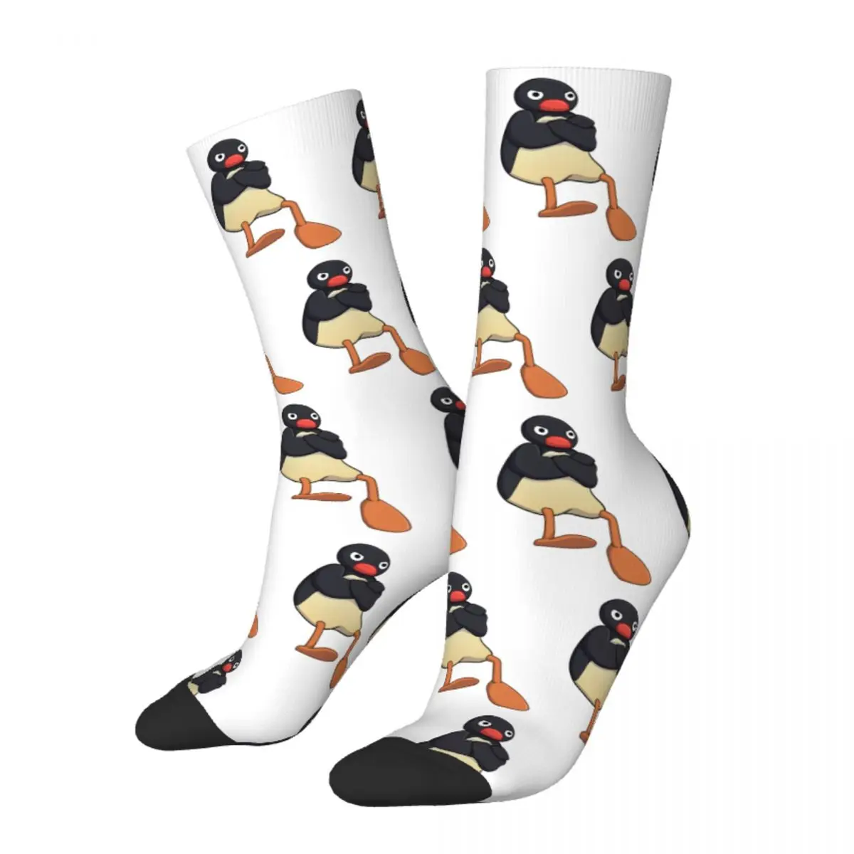 Новые мужские носки Harajuku Angry Pingu Noot милые женские с рисунком весна-лето осень-зима