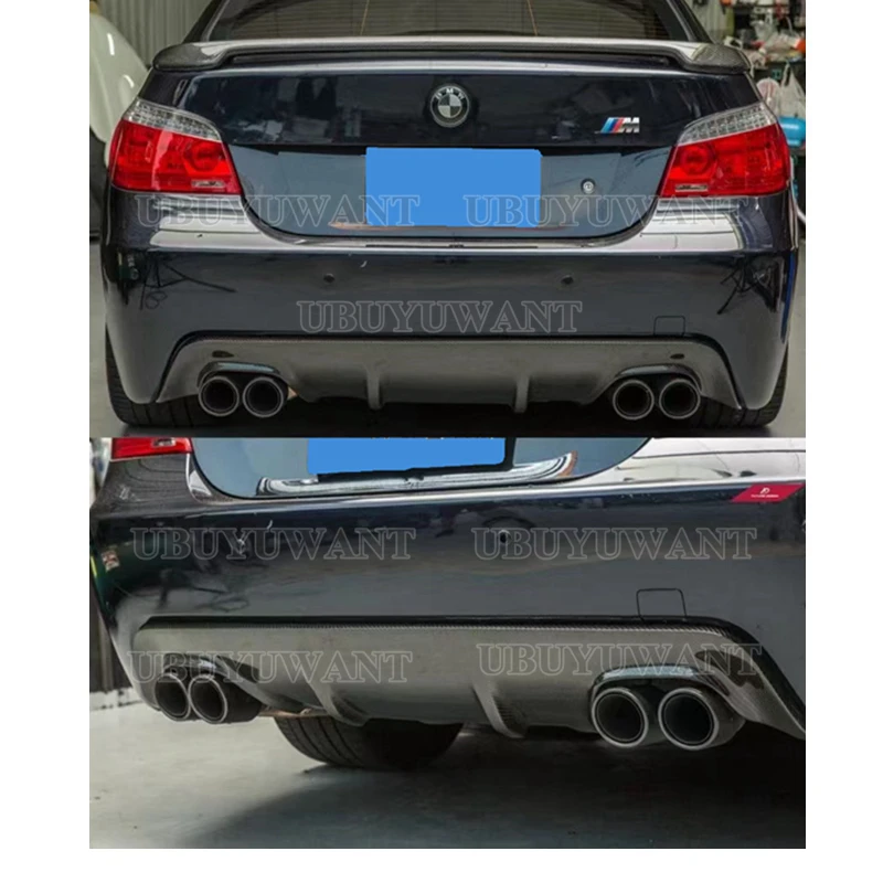 

High Quality Carbon Fiber Material Rear Diffuser For BMW E60 MT Rear Bumper Rear Bumper Diffuser Lip