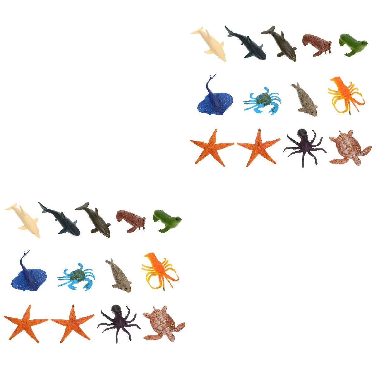 

Фигурки животных, морские животные, морские живые существа, детские фигурки, модели, фигурки, существо, форкраб, реквизит, обучающий Топпер, ...